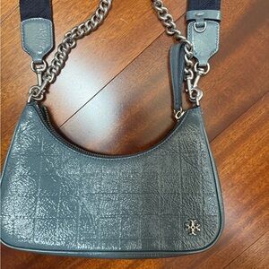 Blue Tory Burch purse